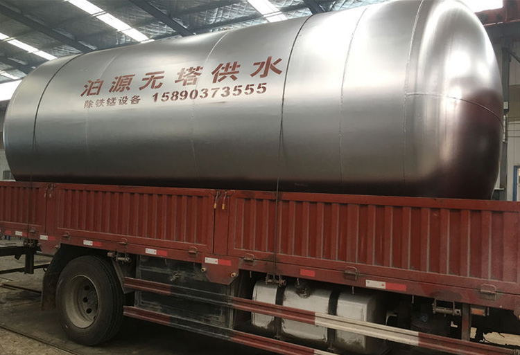 江西省中國國際能源加油站30噸無(wú)塔供水設備